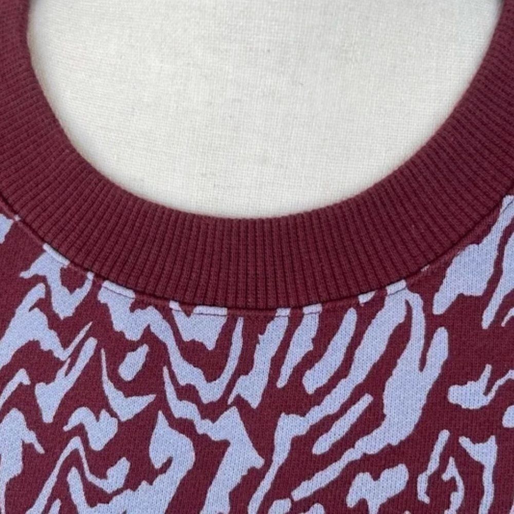 Madewell (Re)sourced Cotton Oversized Sweatshirt in Tigerized Print - Picture 5 of 7